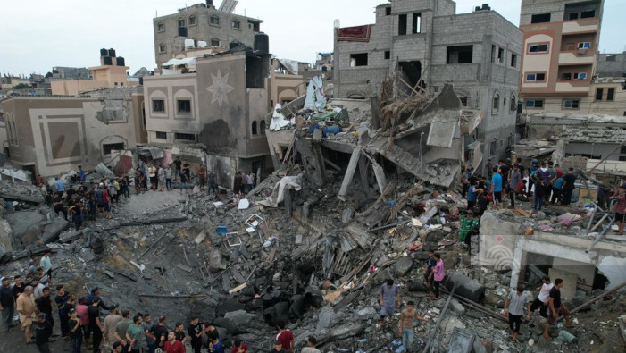 Los bombardeos israelíes sobre la Franja de Gaza se han saldado con más de 11.000 muertos desde el pasado 7 de octubre, la mayoría de ellos niños y mujeres.