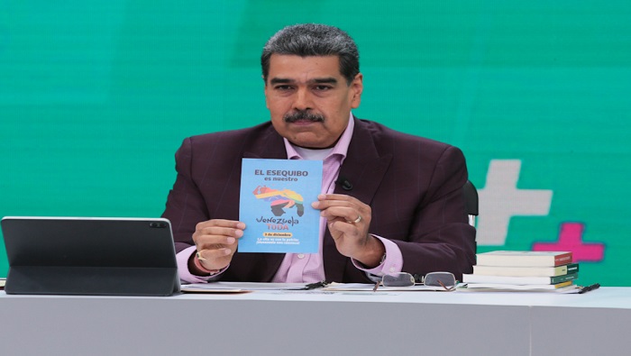 En la edición 25 de su programa Con Maduro Más, el dignatario catalogó de impresionante lo ocurrido con la campaña por el Esequibo iniciada el pasado 6 de noviembre.
