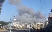 El sitio Quds señaló que Israel bombardeó la mañana de este jueves el barrio saudita de Rafah, en la Franja de Gaza.
