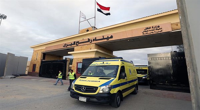 Una vez liberados, el grupo de israelíes cruzó hacia Egipto a través del cruce de Rafah, en la frontera entre ese país y la Franja de Gaza.