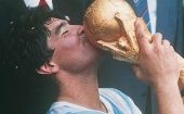 Maradona estuvo presente en el canto de los argentinos en cada partido del Mundial de Qatar 2022