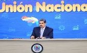 "No podrán doblegar el derecho del pueblo venezolano a expresarse mediante el voto", enfatizó el jefe de Estado.