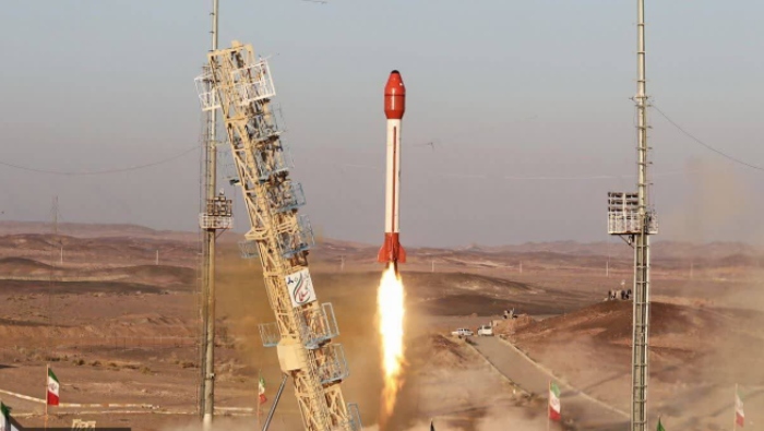 A 130 kilómetros de altura fue enviada la cápsula como parte del plan de Teherán para enviar humanos al espacio.