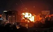 El asedio israelí contra Gaza provocó el asesinato de más de 17.000 palestinos, la mayoría de ellos mujeres y niños.