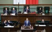 La cámara baja, con una mayoría de representantes de la coalición de Tusk desde los comicios de octubre, rechazó la investidura de un Gobierno de  Ley y Justicia.