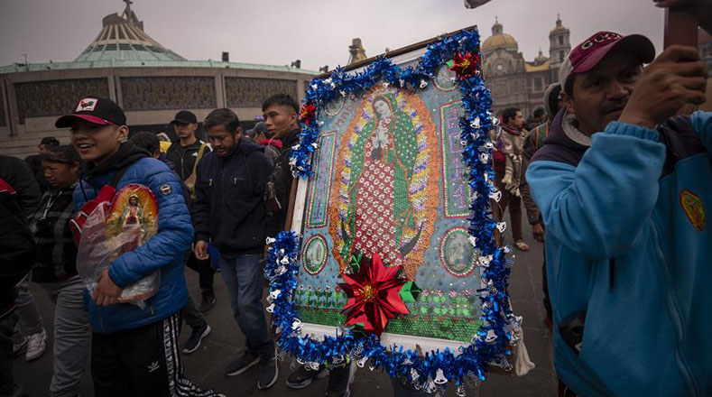 Este 12 de diciembre, en México se celebra el día de la virgen de Guadalupe, por lo que peregrinos de todo el país se acercan para celebrar a la patrona de América.