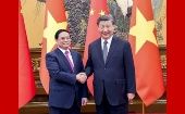 Xi ha sostenido reuniones en Hanói con algunos de los principales líderes vietnamitas como el primer ministro, Pham Minh Chinh, y el secretario general del Partido Comunista, Nguyen Phu Trong.