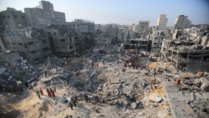 Se han contabilizado más de 18.600 personas asesinadas por los bombardeos israelíes en Gaza desde octubre pasado.