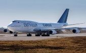 La aeronave de la empresa Emtrasur permanece secuestrada en Argentina desde junio de 2022.