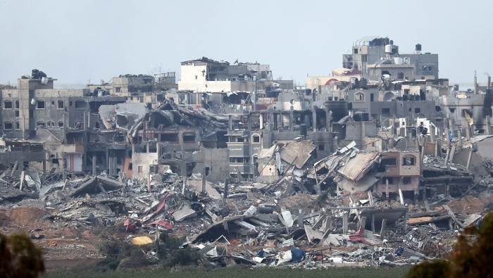 Los ataques israelíes han destruido o dañado el 60 por ciento de la infraestructura de la Franja.