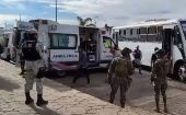 La gobernadora de Tlaxcala, Lorena Cuéllar, ordenó a los organismos pertinentes proporcionar apoyo humanitario a los migrantes rescatados