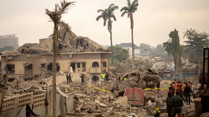 De acuerdo con medios internacionales, explosión provocó el derrumbe de varias casas aledañas.
