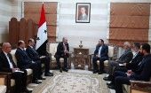 El Primer Ministro de Siria comentó la necesidad de fortalecer el trabajo de los sectores empresariales en Siria e Irán.