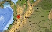 El temblor fue reportado a las 6H26 hora local (11H26 GMT) con epicentro en el municipio de Arsermanuevo.