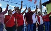 Flores llamó a la militancia del FMLN a "salir a votar sin miedo" en las elecciones presidenciales y parlamentarias del próximo 4 de febrero.