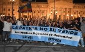 En medio de este contexto, el Sindicato de Prensa de Buenos Aires (Sipreba) condenó la represión ejercida contra la prensa el jueves.