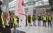 En el aeropuerto más grande de Alemania, Fráncfort, se habían cancelado alrededor del 80 por ciento de los vuelos previstos. Mientras que en Múnich, se calculan cifras semejantes.