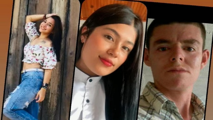 Los jóvenes asesinados fueron identificados como María Alejandra Tabares, Laura Rosa Rodríguez Uribe y Jhon Wilson Estrada Bedoya.