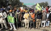 La semana pasada, miles de trabajadores del campo llevaron a cabo protestas en los estados de Haryana y Punjab.