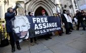 El director y portavoz de WikiLeaks, Kristin Hrafnsson, llamó a continuar la lucha por la liberación de Assange.