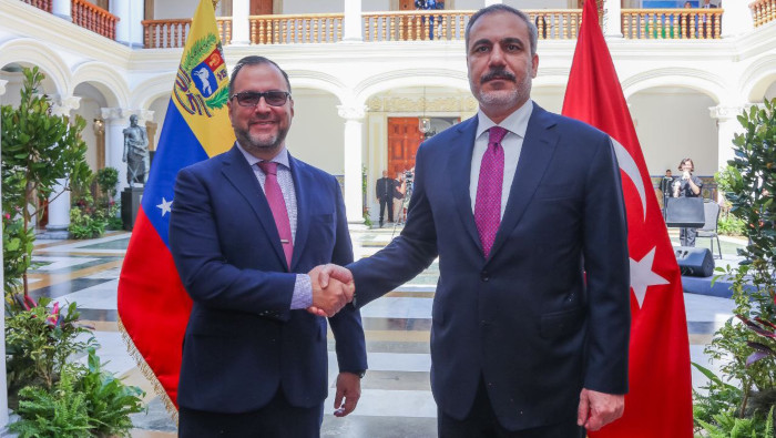 Los ministros de Relaciones Exteriores de Venezuela y Türkiye expresaron su solidaridad con el Estado de Palestina.