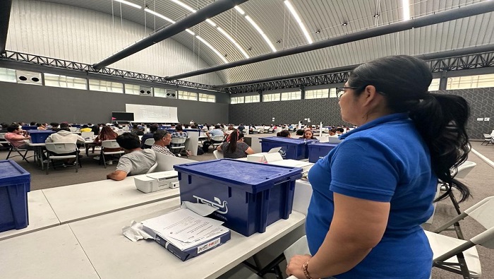 Se realizó la verificación de la jornada de capacitación a los auxiliares de soporte de transmisión de resultados preliminares, para el departamento de San Salvador.
