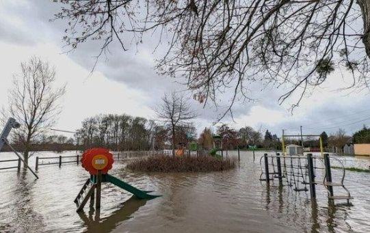 Storm Monica has flooded and overflowed rivers in a large area of southeastern France.