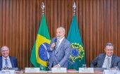 Lula afirmó que:  "Vamos a tener que hacer mucho más porque Brasil estaba completamente abandonado".