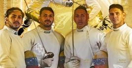 Venezuelan fencing team, 2024.