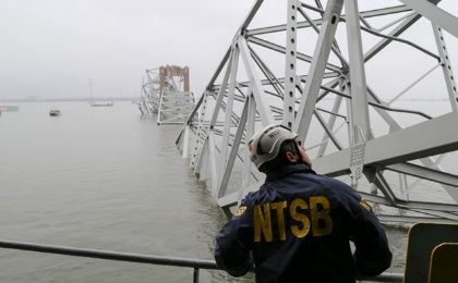 El accidente ocurrió en la madrugada del 26 de marzo en la costa este de Estados Unidos después de que un barco chocara contra el puente.