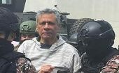 El 13 de abril, un tribunal de Ecuador analizó el pedido de habeas corpus solicitado por Glas y, aunque calificó de "arbitraria" su detención, el político sigue en la cárcel.