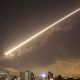 Israeli airstrikes against Syrian air defense installations in the southern region. Apr. 19, 2024. 