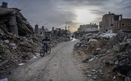 Se estima que al menos 80.000 viviendas han quedado destruidas en Gaza.